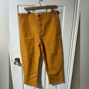 Urban Outfitters Men's Mustard Cargo Pants